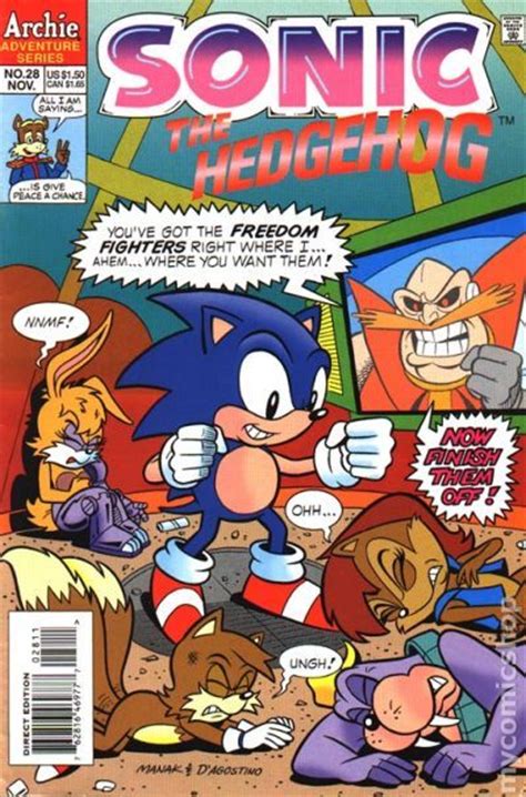 Sonic The Hedgehog 1993 Archie Comic Books