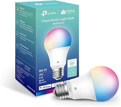 Kasa New Smart Bulb Full Colour Changing Dimmable Smart Wifi Light