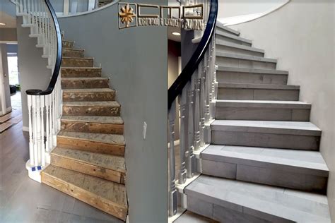 Hardwood stairs installed in your home is a great investment. Before and after CMO FLOORING We install: LAMINATE, ENGINEERED, SOLID,VINYL, HARDWOOD, BAMBOO ...