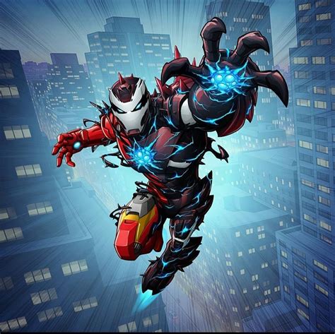 Iron Venom Symbiotes Marvel Marvel Characters Art Comic Pictures