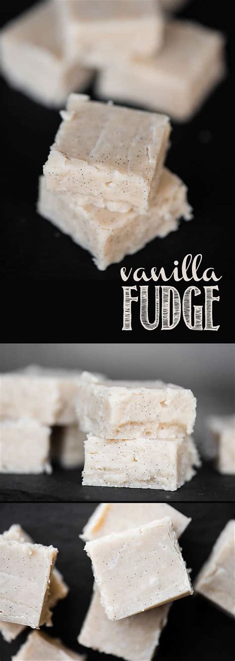 Homemade Vanilla Fudge Recipe Self Proclaimed Foodie