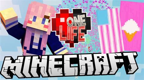 How to make a bunny banner in minecraft! Cute Banners! | Ep. 17 | Minecraft One Life - YouTube