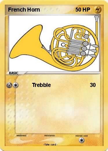 It has a 1.85s cooldown and it deals damage between in the 0.8s to 1.65s animation interval. Pokémon French Horn 2 2 - Trebble - My Pokemon Card