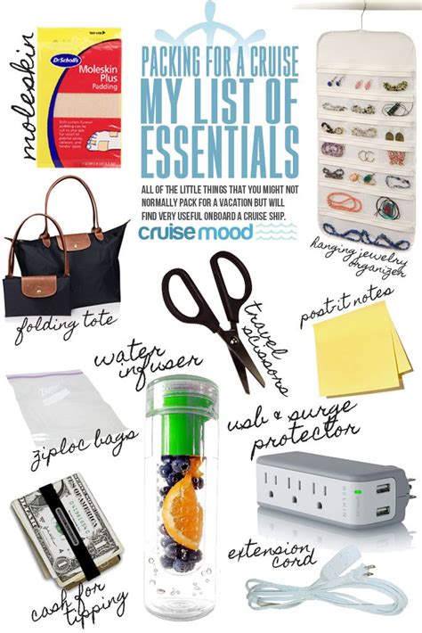 What To Pack For A Cruise My List Of Essentials Cruise Essentials Packing List For Cruise