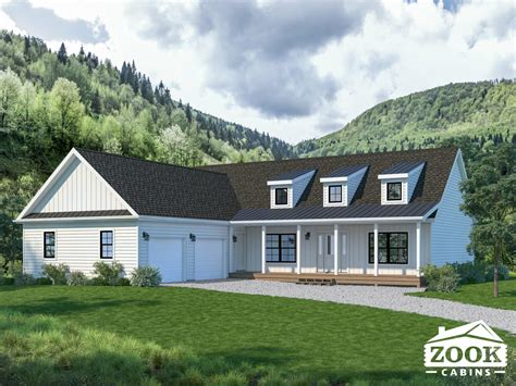 The Homestead Modular Home Modern Farmhouse By Zook Cabins