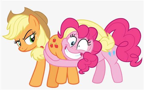 Applebutt Applejack Butthug Butt Touch Earth Pony Pinkie Pie