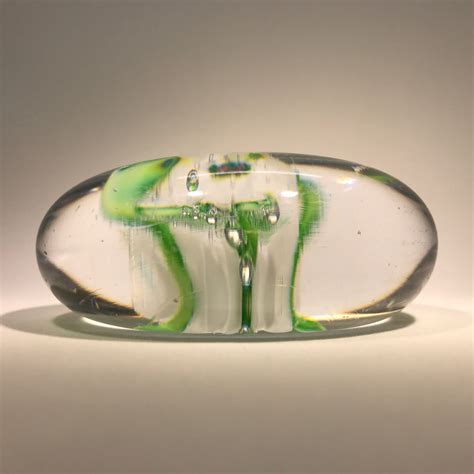 Rare Antique Clichy Art Glass Paperweight Lampwork White Camelia The Paperweight Collection