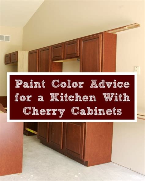 Paint Color Advice For A Kitchen With Cherry Cabinets Thriftyfun