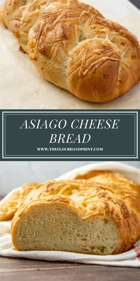 Asiago Cheese Bread Is An Easy 6 Ingredient Homemade Bread Loaf With 3