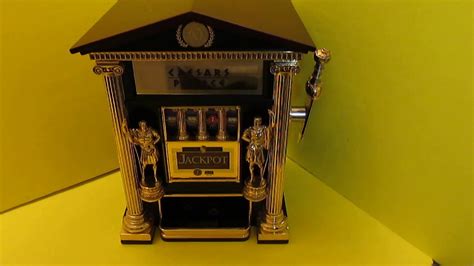 Caesars Palace Slot Machine By Franklin Mint Jackpot Demo Youtube