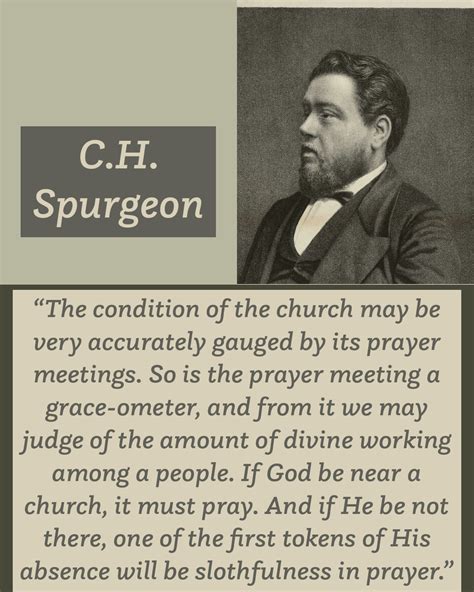 Prayer Meetings Charles H Spurgeon