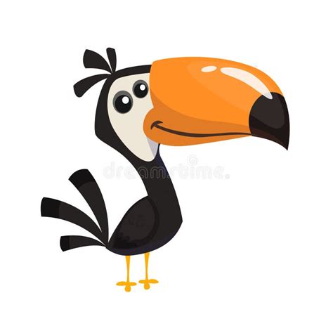 Toucan Cartoon Vector Icon Of Toucan Bird Stock Vector Illustration