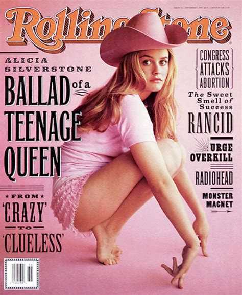 Sexy Covers 716 Alicia Silverstone Rolling Stones Hottest Covers