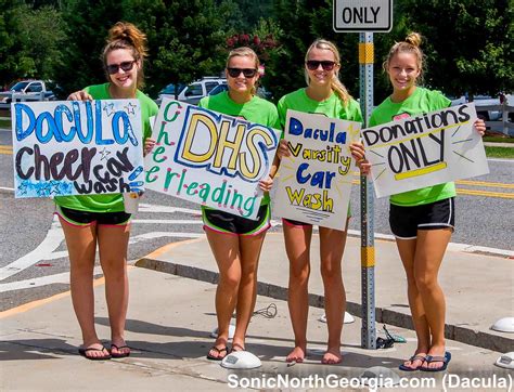 Flickriver Photoset Dhs Cheerleaders Carwash Fundraiser Aug 2013 By