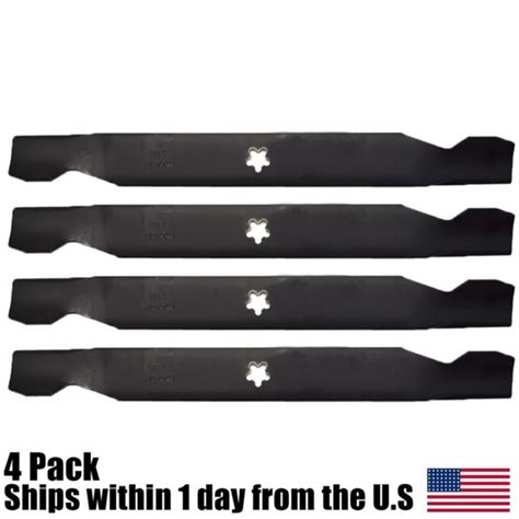 4pk 42 Riding Mower Blades For Craftsman 138971 134149 532138971 Ebay