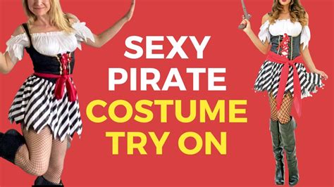 Sexy Pirate Costume Try On Youtube