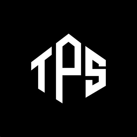 Diseño De Logotipo De Letra Tps Con Forma De Polígono Diseño De