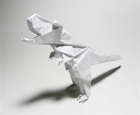 Origami T-Rex by twistedndistorted on DeviantArt