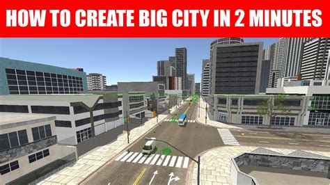How To Create Any Size City In 2 Minutes With Fantastic City Generator