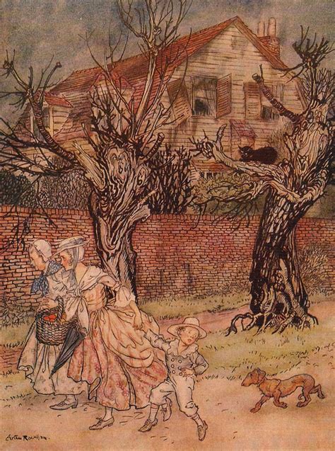 The Legend Of Sleepy Hollow Illustrated By Arthur Rackham Arte Fantasia Fadas Arthur Rackham