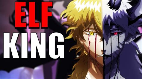 The First King Of The Elves Lucifero Black Clover Theory Youtube