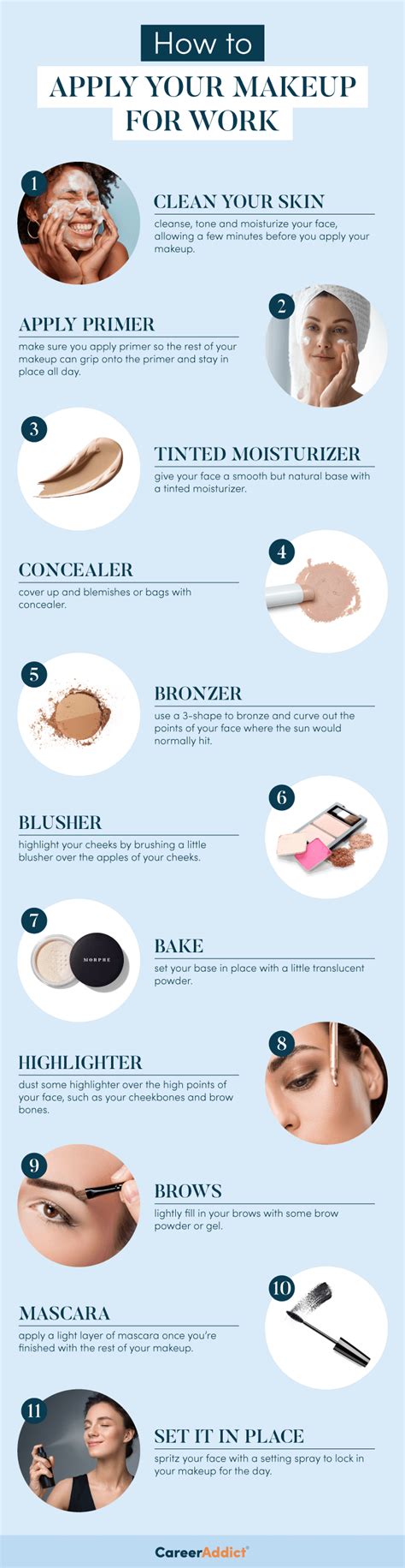 Steps When Applying Makeup