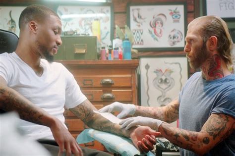 Customize your avatar with the damian lillard (tattoos) and millions of other items. Damian Lillard Got a New Tattoo to Let You Know 'Hulu Has ...