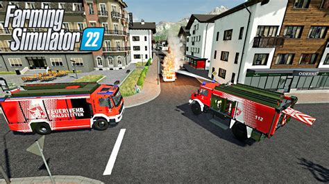 Rare Mods Fs22 🚒 Fire Trucks 👨‍🚒 Waldstetten Map Farming Simulator 22