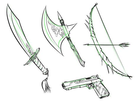 Anime Weapons Fantasy Weapons Book Drawing Drawing Poses How To