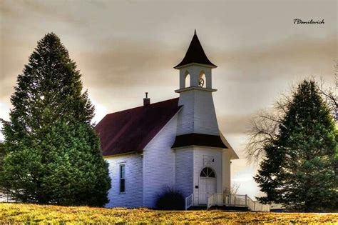 Coal Ridge Baptist Church Built In 1909 In Knoxville Iowa Old
