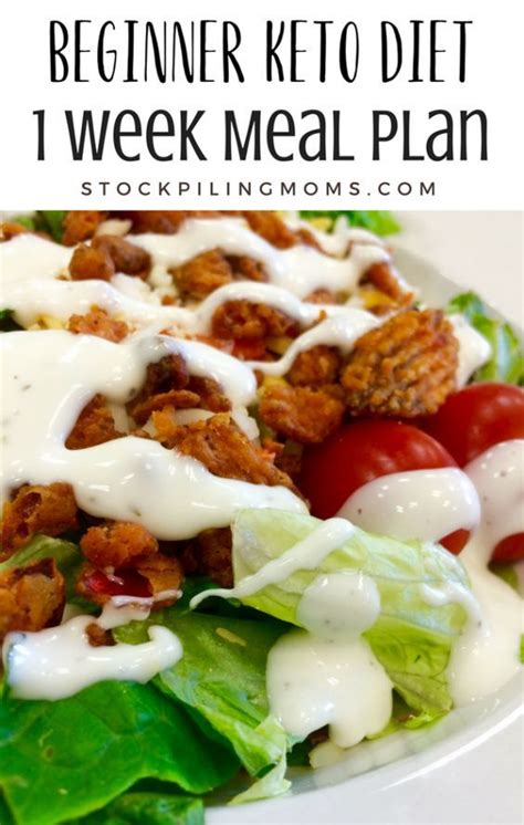 Beginner Keto Meal Plan | Keto meal plan, Diet, Diet meal ...