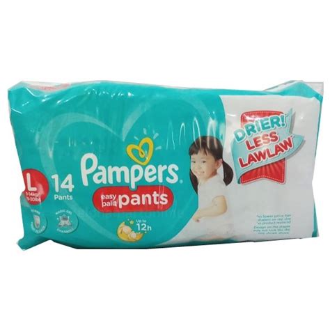 Pampers Pants Large 14s 19 30lbs Shopee Philippines