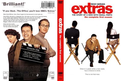 Extras (Season 1) - TV DVD Scanned Covers - 349Extras Season 1 :: DVD ...