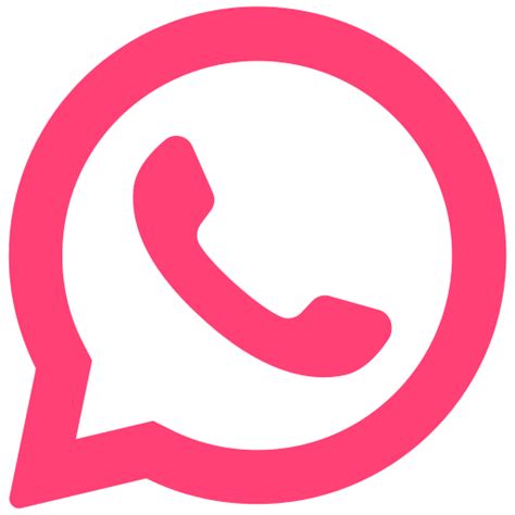 Logo Whatsapp Png Pink
