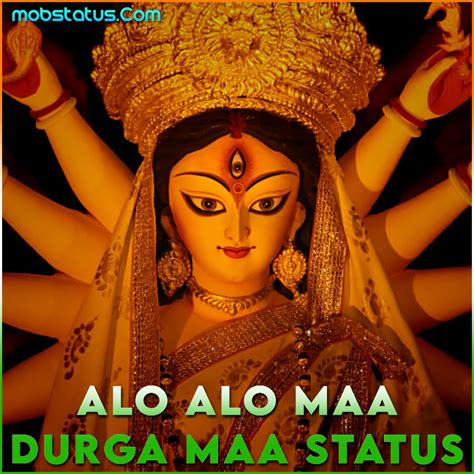 Alo Alo Ma Durga Maa Bengali Song Durga Puja Status Video Editing In