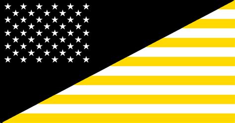 Flag Of Anarcho Capitalist America Vexillology