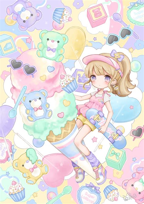 Cute Kawaii Colorful Pastel Lolita Sweet Lolita Loli Fairy