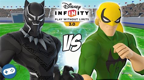 Black Panther Vs Iron Fist Disney Infinity Toy Box Versus Gameplay