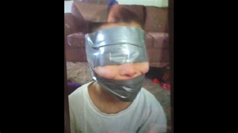Police Mom Duct Taped Sons Face