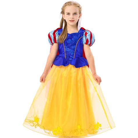 Disney Princess Costumefancy Dress Up Outfit For Birthday Party 3