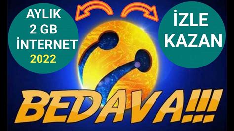 TURKCELL BEDAVA 2 GB İNTERNET 2022 YENİ KAMPANYA YouTube