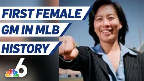 kim ng first female gm in major league baseball history talks about breaking barriers youtube