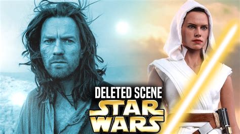 the rise of skywalker deleted scene prepare yourselves star wars explained youtube