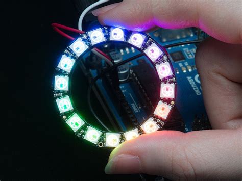 Arduino Neopixel Led Ring Ws2812 Visuino Visual Development For Arduino