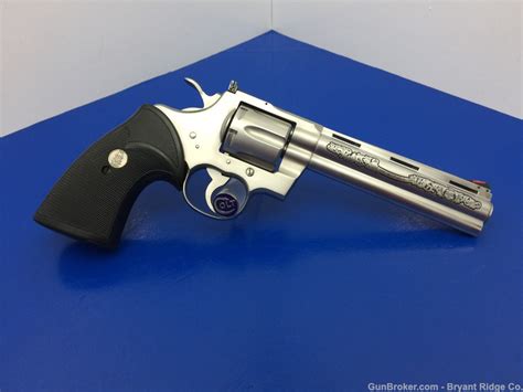 1984 Colt Python Silver Snake 6 Ultra Rare 1 Of Only 250 Ever Made