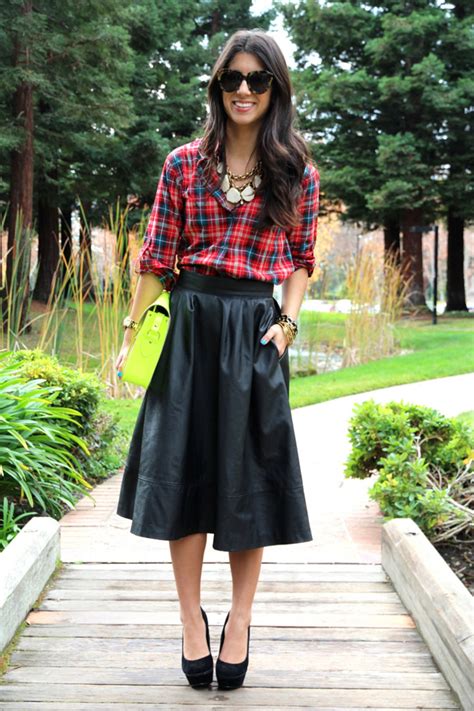14 Ways To Wear Your Favorite Plaid Shirt This Winter