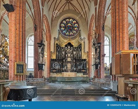 Chancel And Altar Of Storkyrkan The Great Church In Stockholm Sweden Editorial Image Image Of
