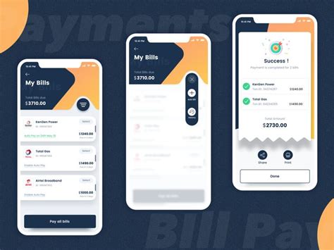 Bill Payments Banking App Banking App App Interface Design Android
