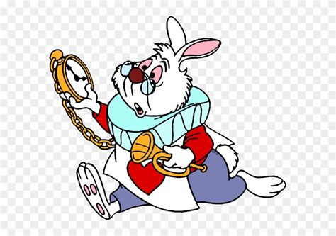 Download White Rabbit Alice Running Clipart 3729826 Pinclipart