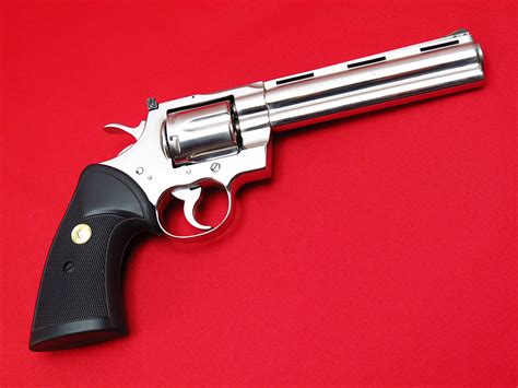 Colt Python 357 Magnum6 Inch Polished Stainlessmfd 1985good